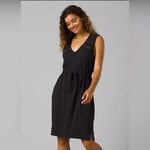 Prana cozy up korrine hemp gray dress